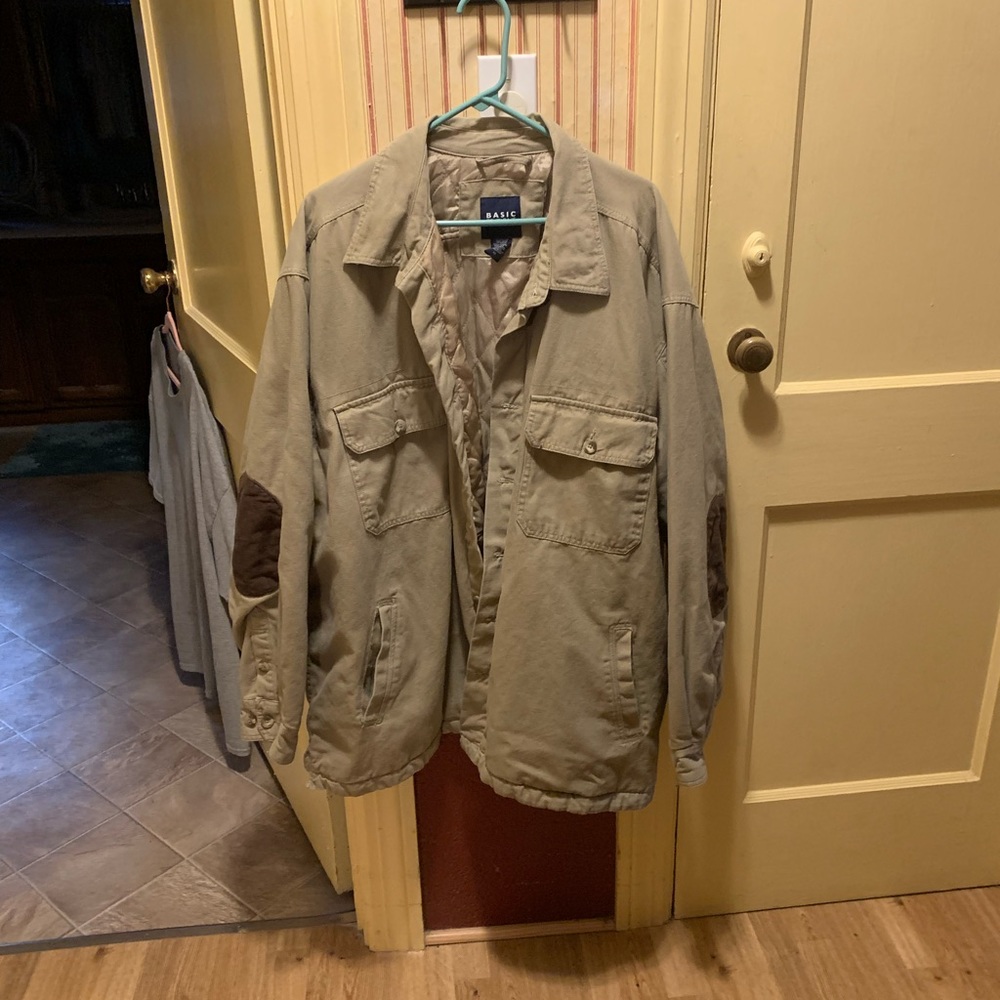 Men’s 3XL Basic Edition Jacket Tan